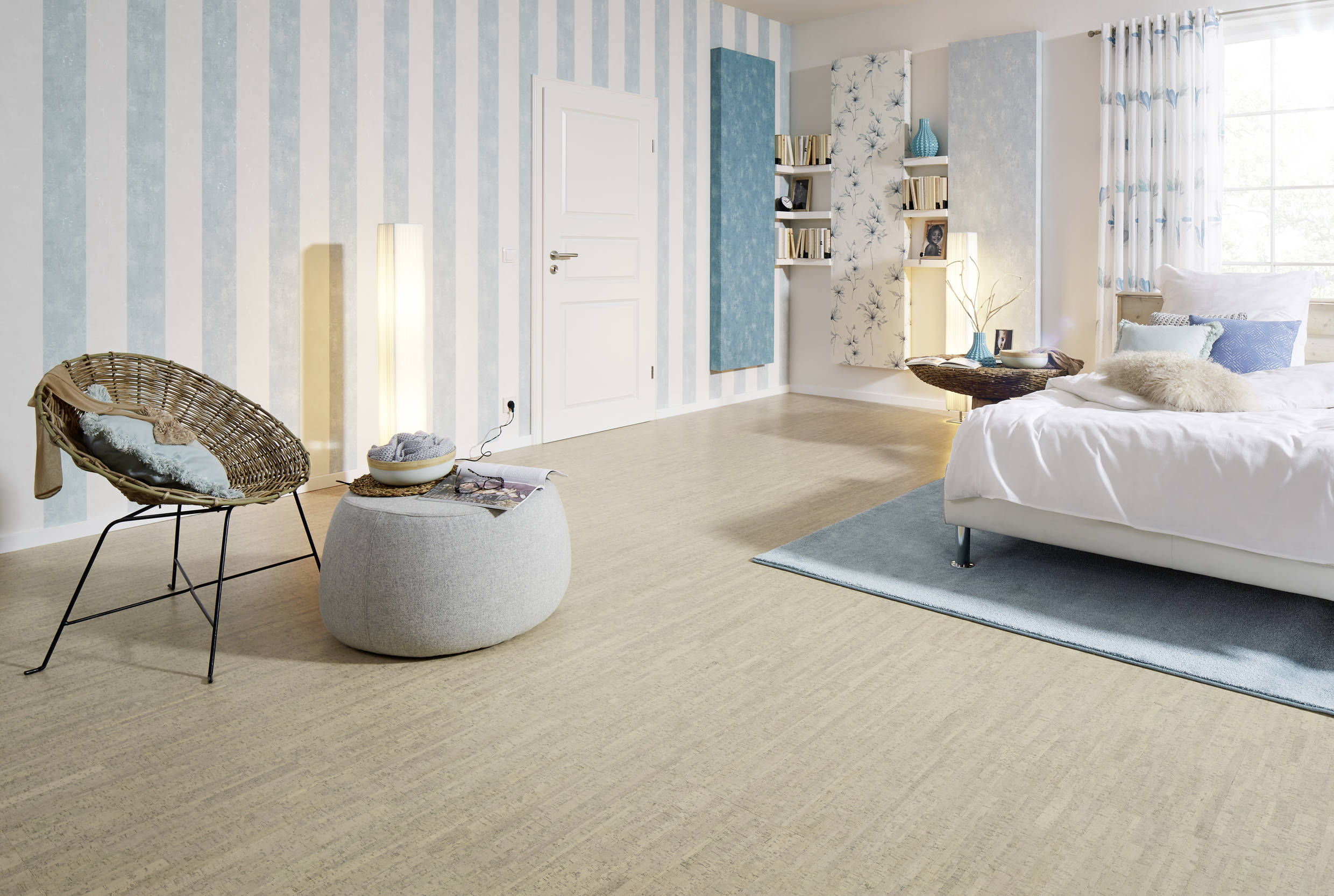 JOKA Deluxe LISTO 531 Klick Fertigkork mit DUO-Connect-System 905 x 295 x 10,5mm Artes Creme – Bild 3