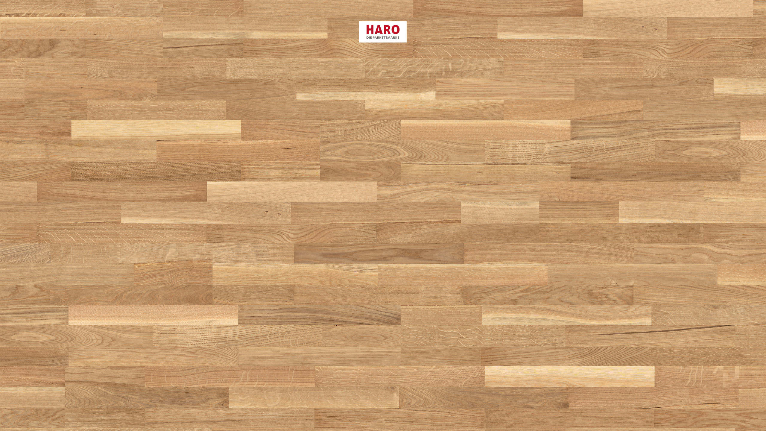 HARO PARKETT 4000 Schiffsboden 3-Schicht Parkett Eiche versiegelt 2200 x 180 x 13,5mm