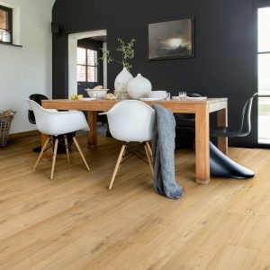 QS HYDRO SEAL Naturboden Impressive 4V wasserfest Eiche Soft Natur 1380 x 190 x 8mm